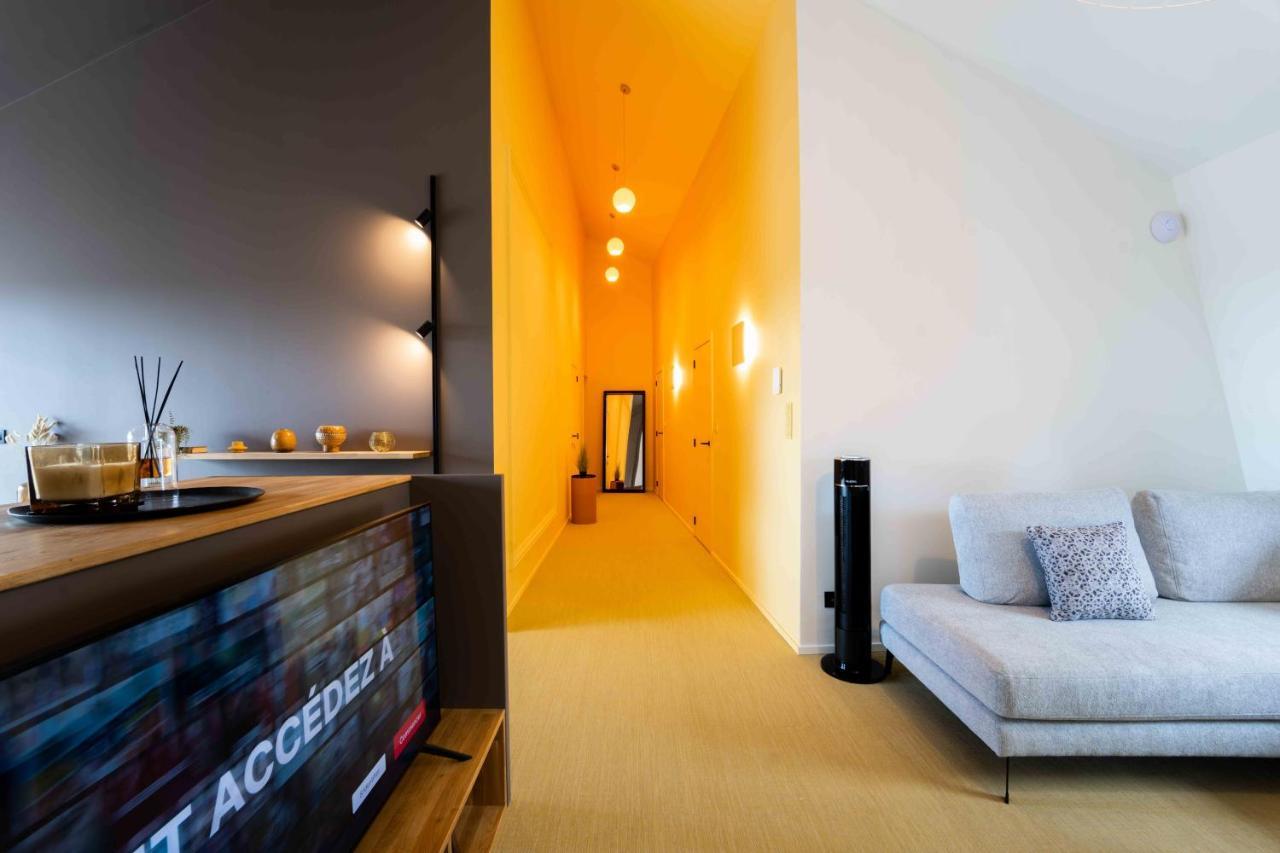 Luxury Penthouse & Terrace - Mons City Center Exterior photo
